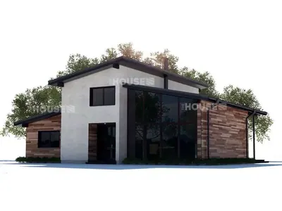 Проект дома Barn 180, 180 м²