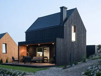 Проект дома Barn Black New 97, 97 м²