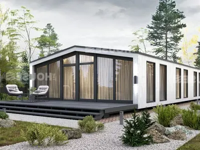 Проект дома Barn M 101, 101 м²