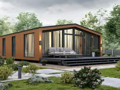 Проект дома Barn M 73, 73 м²