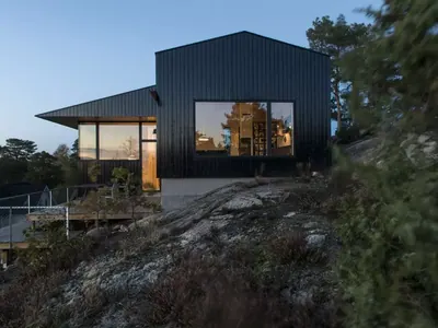 Проект дома Barn Mountain 115, 115 м²
