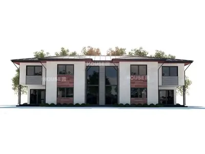 Проект дома Дюплекс 316, 316 м²