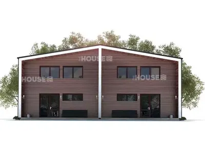 Проект дома Дюплекс 342, 342 м²