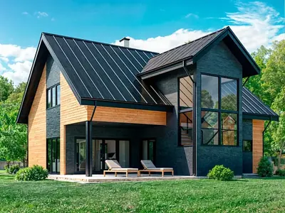 Проект дома Holz 202, 202 м²