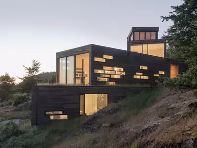 Проект дома Karelia Cube Stile 204, 204 м²