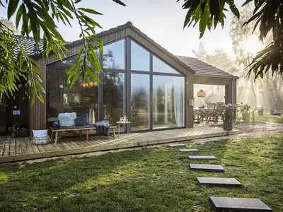 Проект дома Skanlux Wood 107, 107 м²